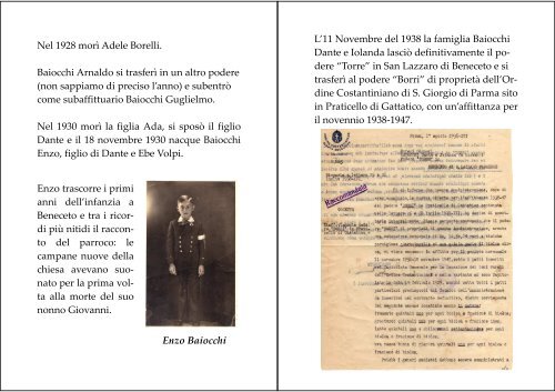 Ricostruzione storica - Azienda Agricola Baiocchi