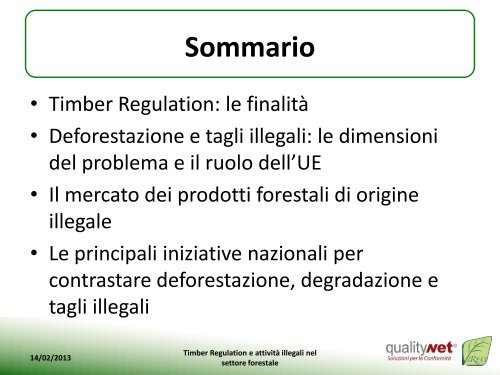 Bettiati - Illegalità nel settore forestale - Certificazionecoc.it