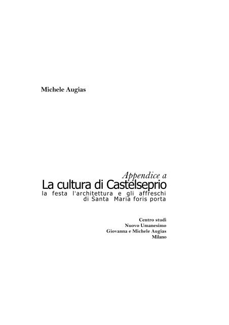 La cultura di Castelseprio - Etudes-augias.com