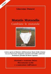 Mutatis Mutandis - Giacomo Danesi