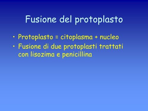 6a lezione genetica batterica.pdf - ch.unich - 'G. d'Annunzio'