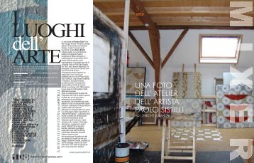 atelier dell' artista paolo sistilli - Donna Impresa Magazine