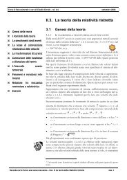 0203 La teoria della relatività ristretta