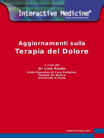 Paulin - Terapia del dolore - Savona Emergenza