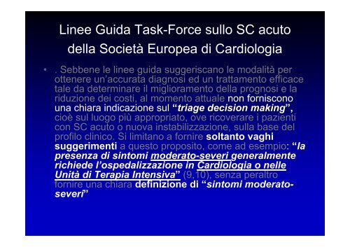 Il paziente con nuova diagnosi di scompenso o ... - Anmco