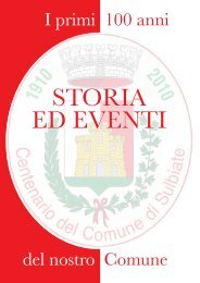 storIa ed eventI - Monza e Brianza in rete