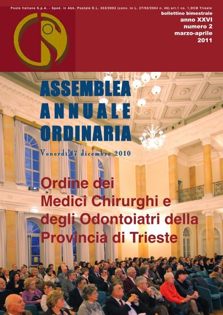 Scarica il bollettino - Ordine dei medici-chirurghi ed odontoiatri della ...