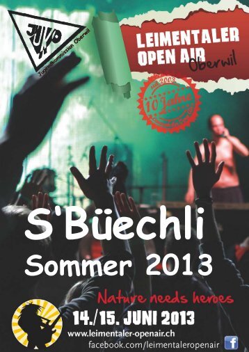 S‘Büechli Sommer 2013