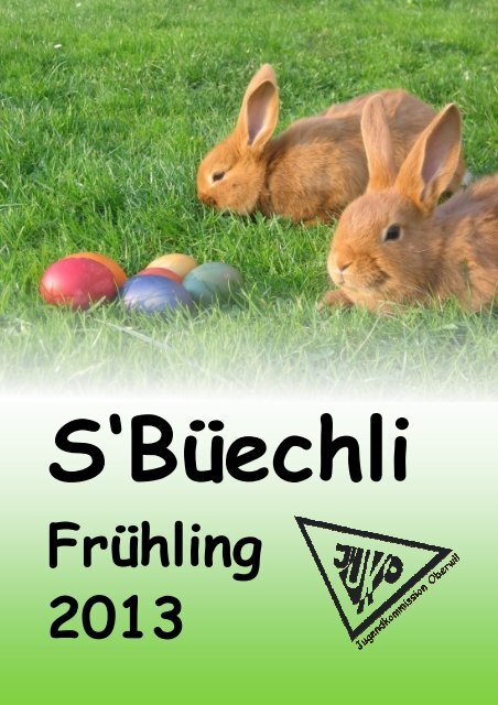 S‘Büechli Frühling 2013