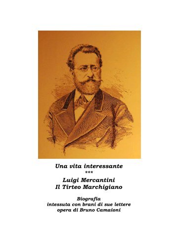 Luigi Mercantini Il Tirteo Marchigiano - brunocamaioni.com
