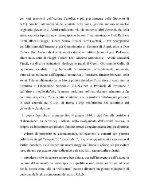 Lino Rossi Partigiano Cristiano - Associazione Partigiani Cristiani