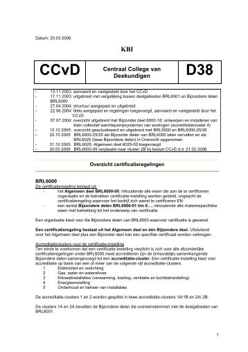 CCvD Centraal College van Deskundigen - KBI
