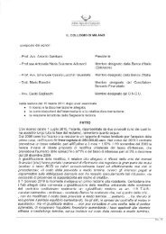 Decisione ABF, COllegio di Milano, 15 marzo 2011 - Diritto Bancario