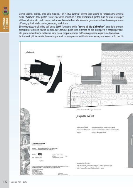 Notiziario speciale PGT - Grone