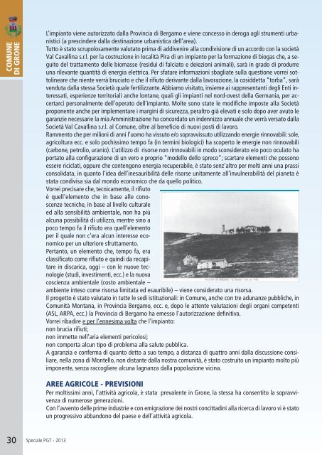 Notiziario speciale PGT - Grone