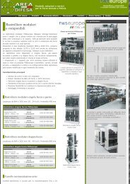 Area Difesa - PDF Rastrelliere modulari e componibili da FWSeurope