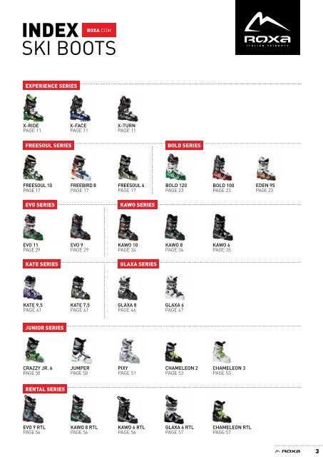 SKI BOOT COLLECTION - Roxa