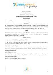 T.A.R. Lazio, sez. I, 10 luglio 2012, n. 6257 - Diritto Bancario