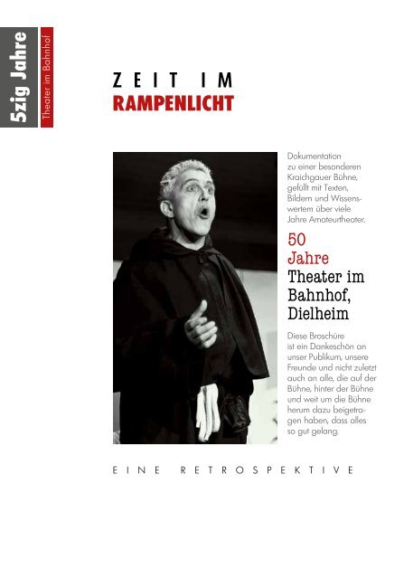 50 Jahre Theater im Bahnhof