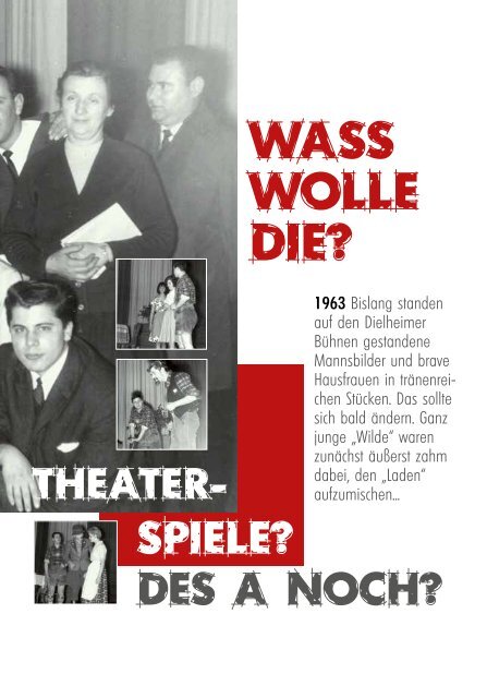 50 Jahre Theater im Bahnhof