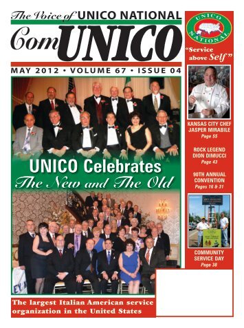 ComUNICO May 2012 - UNICO National