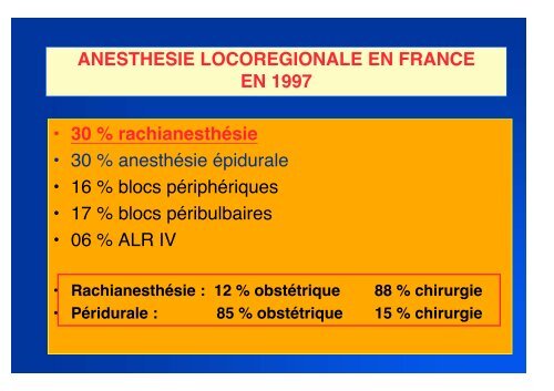 ALR en France - Institut d'Anesthésie-Réanimation de Paris