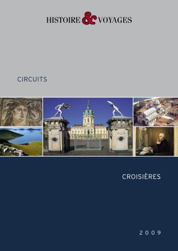 CROISIèRES CIRCUITS - Histoire & Voyages