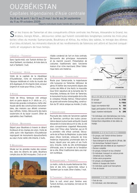 CROISIèRES CIRCUITS - Histoire & Voyages