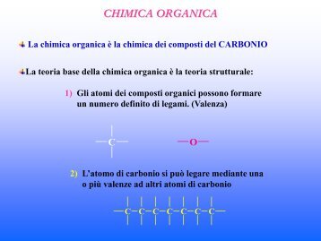 CHIMICA ORGANICA