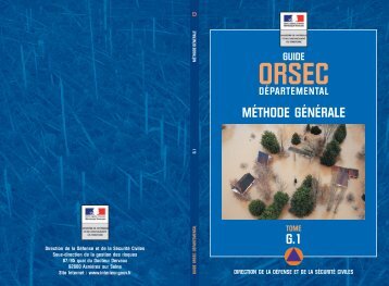 Guide ORSEC départemental - Cedre