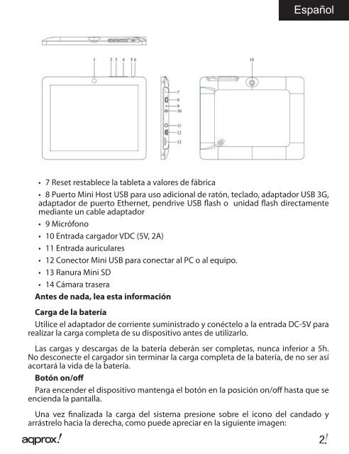 appTB701BV2 Tablet Cheesecake Tab 7.0 V2 - Approx!