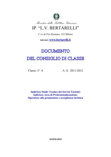 Classe 5^A - Bertarelli