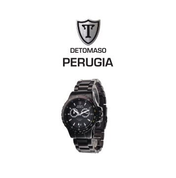 Bedienungsanleitung Detomaso_Perugia.indd - detomaso-watches