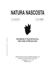 Natura Nascosta n° 12 - Il museo paleontologico