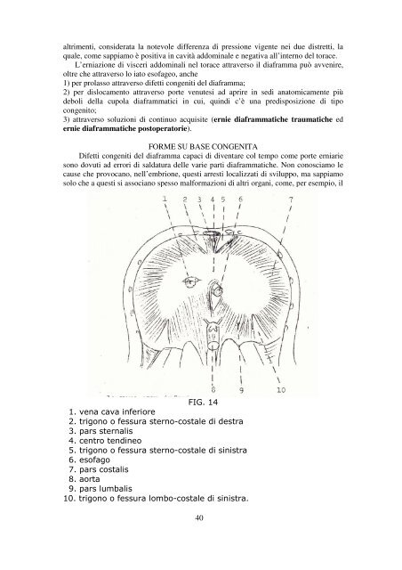 MALATTIE CHIRURGICHE DELL'ESOFAGO