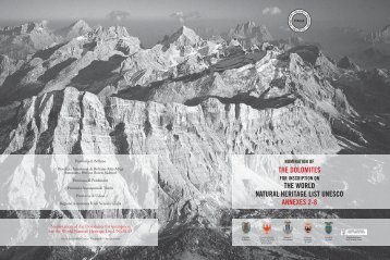 DOLOMITES - Annexes 2-8 - Provincia di Udine