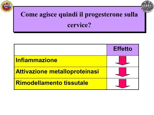 Possibili eziologie del parto pretermine spontaneo - Associazione ...