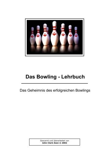 Lehrbuch Bowling