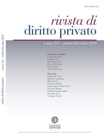 Sommario in PDF - Cacucci Editore