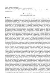 Diritti umani e diritti delle donne - Facoltà di Lettere e Filosofia di ...