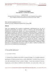 L'adolescenza liquida - International Journal of Psychoanalysis for ...