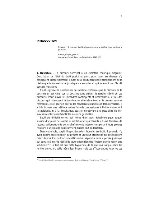 Thèse 1999 - UFR Droit et Sciences Sociales