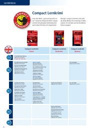 Compact Lernkrimi - Compact Verlag