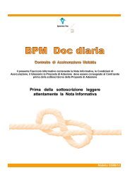 BPM Doc diaria - Fascicolo Informativo - Bipiemme Vita