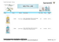 SerrentiS Hotel Supplies - Hotel cosmetics – Our hotel guest amenities line Neutra 