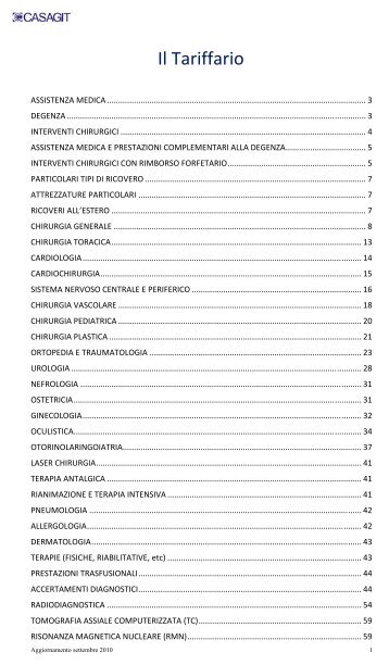 Il Tariffario - Centrolab.info