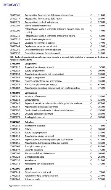 Il Tariffario - Centrolab.info