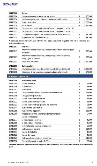 Il Tariffario - Centrolab.info