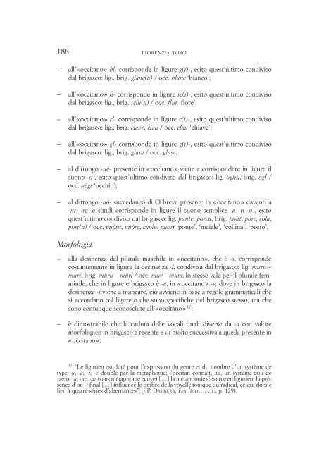 L'occitanizzazione delle Alpi Liguri e il caso del brigasco: un ...