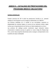 anexo ii – catalogo de prestaciones del programa medico obligatorio